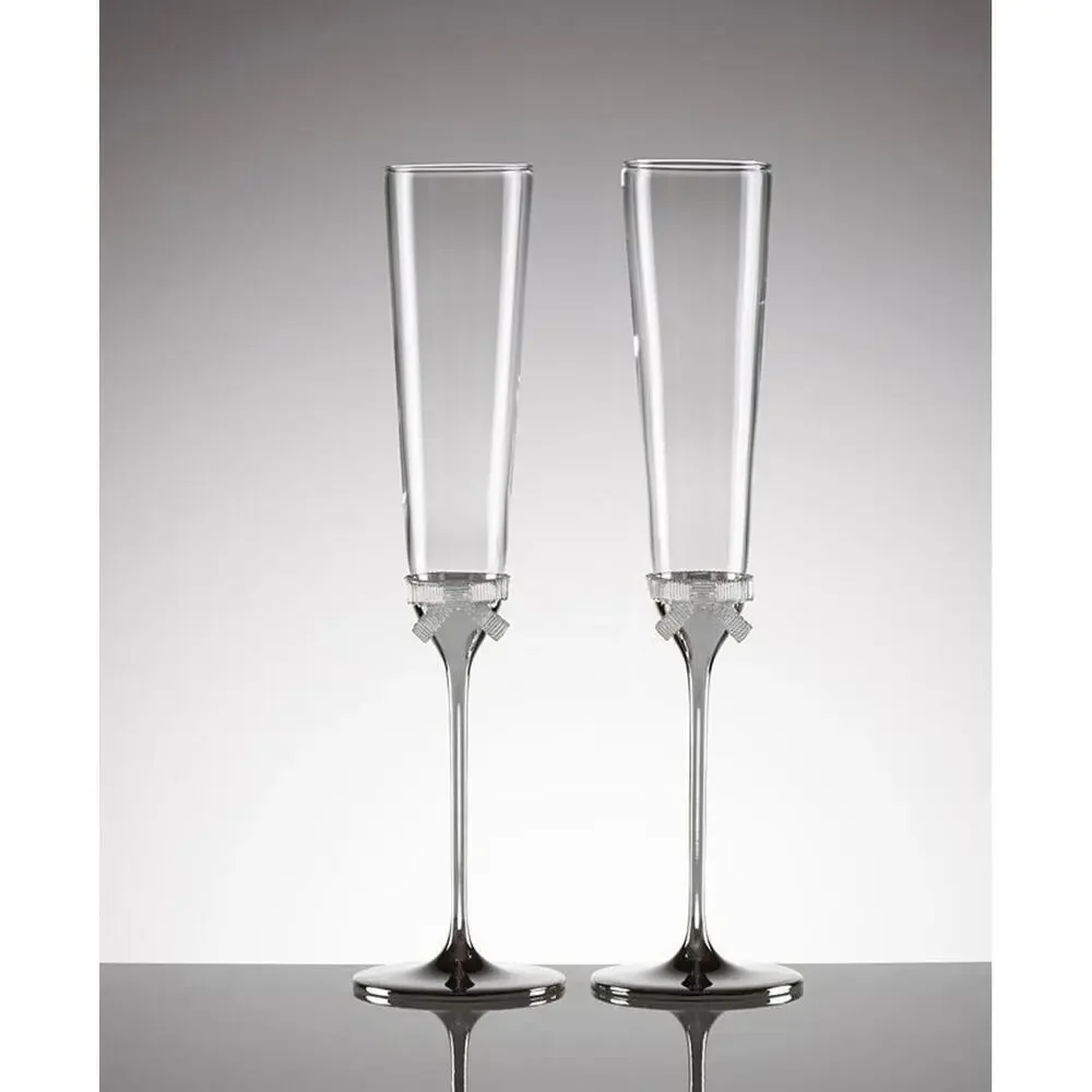 Kate Spade new york Set of‎ 2 Grace Avenue Toasting Flutes - NEW IN BOX